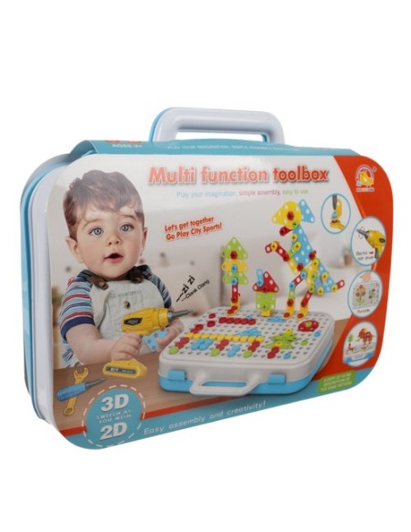 Kūrybinė mozaika su atsuktuvu 22444