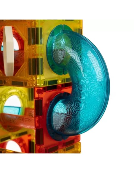 Magnetiniai blokeliai - takelis 77 vnt. Kruzzel 22684