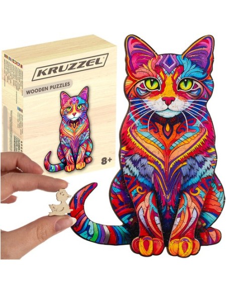 Medinė dėlionė - Kruzzel dėlionė 22878