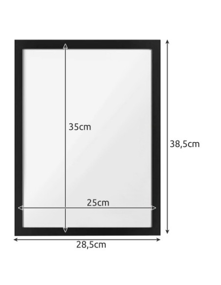 30 x 40 cm DYDŽIO MAGNETINIS RĖMAS PUIKIAI TINKAMAS PRIE DEIMANTINIO DAŽYMO