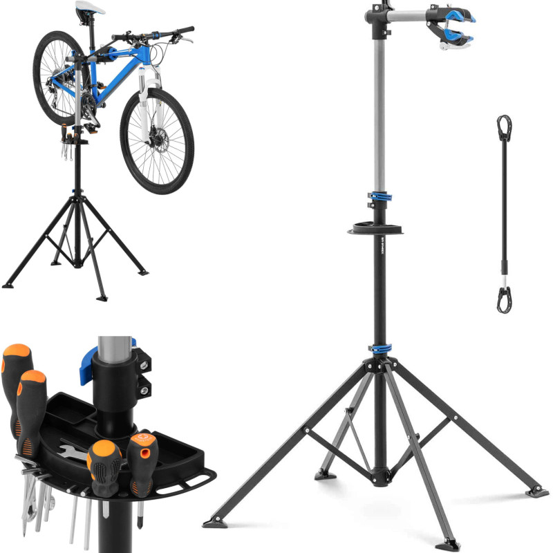 Serviso stovas dviračių remontui, sulankstomas 1080-1900 mm iki 25 kg