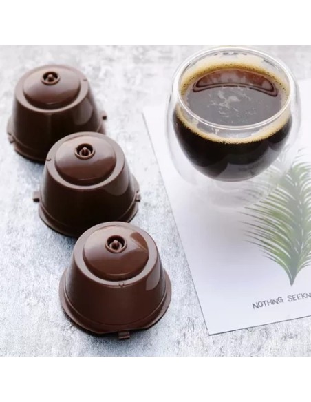 Daugkartinio naudojimo kavos kapsulės - 6 vnt. Ruhhy 23028