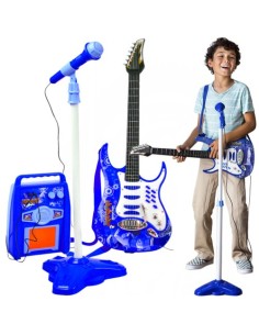 Elektrinė gitara+mikrofonas+dangaus stiprintuvas 22409