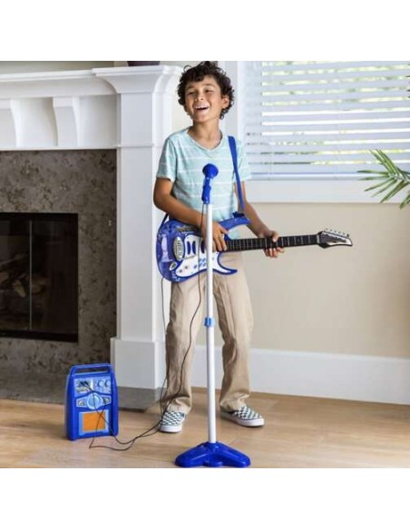 Elektrinė gitara+mikrofonas+dangaus stiprintuvas 22409