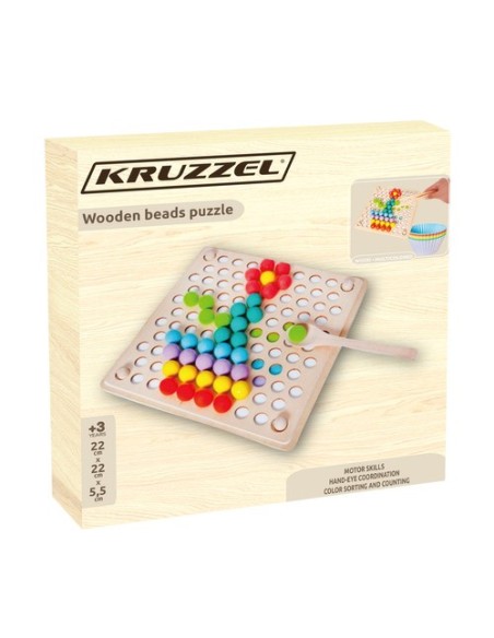 Medinių karoliukų dėlionė 22403