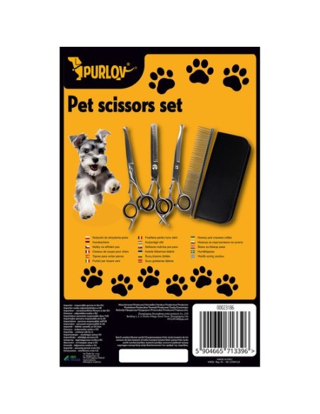 Purlov 23186 šunų kirpimo žirklės