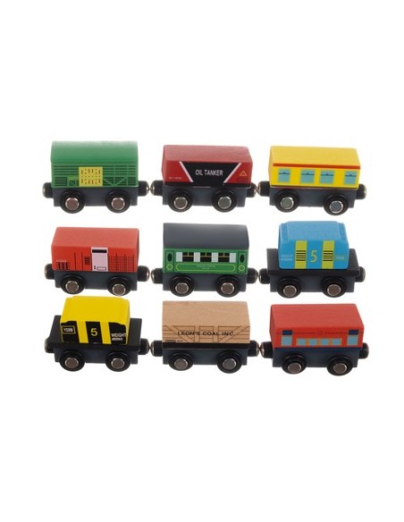 Medinis geležinkelis - 12 vnt. Kruzelis 23522