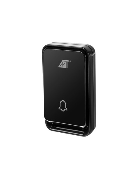 Belaidis durų skambutis juodas Malatec 23371