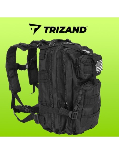 Maža juoda turistinė kuprinė 23089