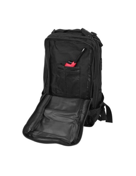 Maža juoda turistinė kuprinė 23089