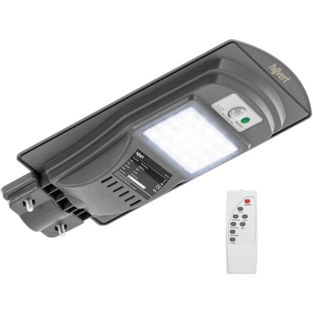 Saulės gatvių šviestuvas su judesio ir prieblandos jutikliu 20 x LED 100 W PILOT Saulės gatvių šviestuvas su judesio ir prieblandos jutikliu 20 x LED 100 W PILOT