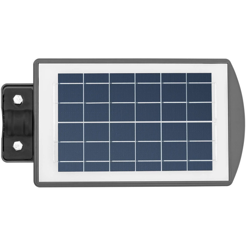 Saulės gatvių šviestuvas su judesio ir prieblandos jutikliu 20 x LED 100 W PILOT