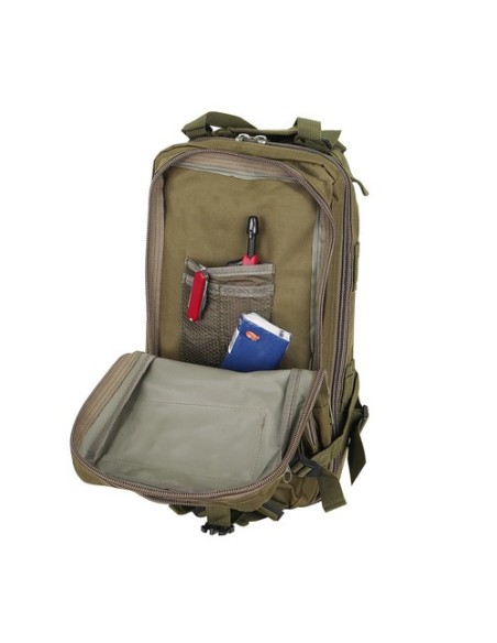 Žalia maža turistinė kuprinė 23243