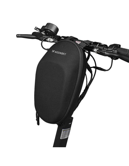 Vandeniui atsparus paspirtuko rankenos krepšys, 4L juodas