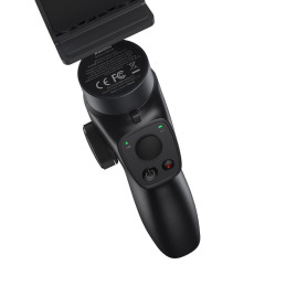 Gimbal išmaniojo telefono rankiniam 3 ašių vaizdo stabilizatorius pilkas