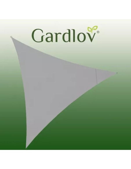 Šešėlinė burė 3x3x3m pilka Gardlov 23147