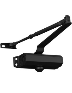 Durų pritraukėjas, juodas, 40-60kg, Malatec 23598