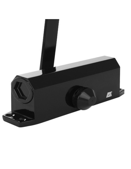 Durų pritraukėjas, juodas, 40-60kg, Malatec 23598