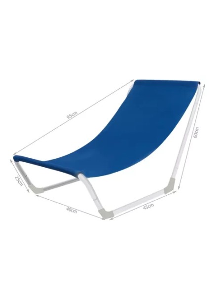 Paplūdimio gultas - turistams sulankstomas 23563