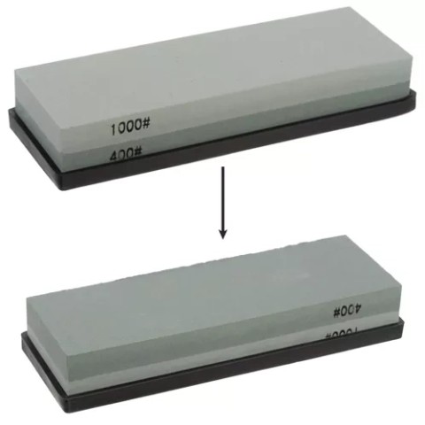 Virtuvinių peilių, kaltų, vandens akmens galandimo akmuo + dirželis RUHHY 23763