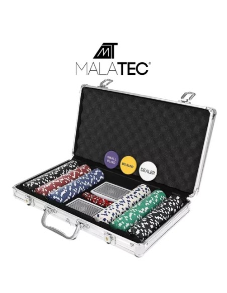 Pokeris – 300 žetonų rinkinys HQ 23528 dėkle