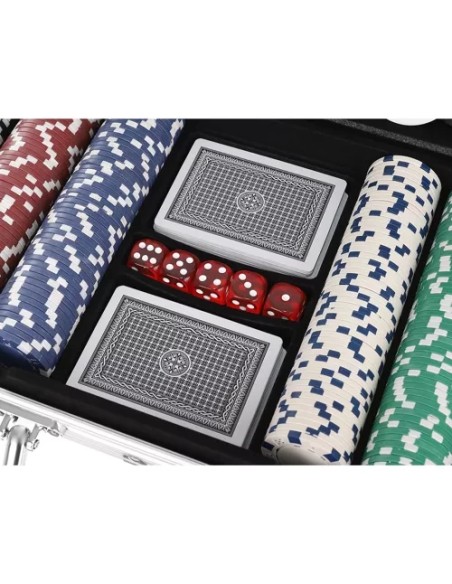 Pokeris – 300 žetonų rinkinys HQ 23528 dėkle