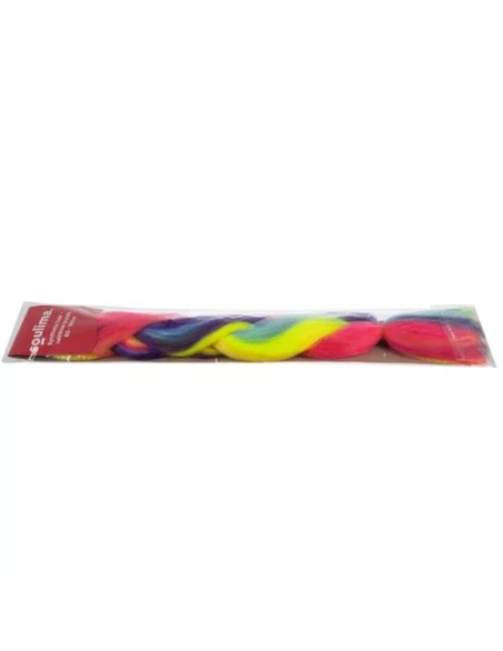 Sintetinės vaivorykštės plaukų pynės Soulima 23571