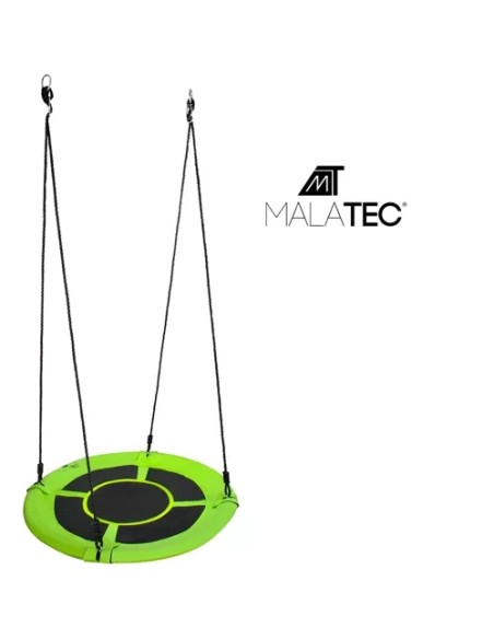 Sūpynės gandralizdžiui 100 cm žalia-juoda 23514