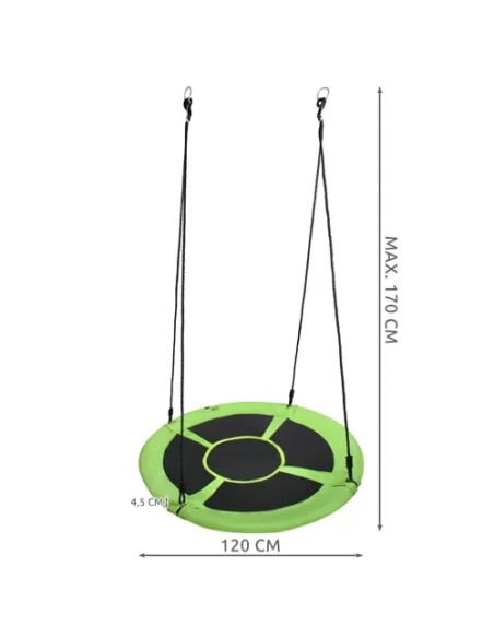 Gandralizdžio sūpynės 120cm zie-car 23515