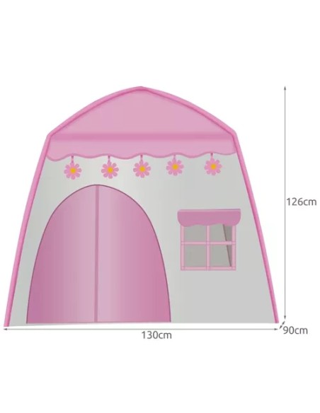 Vaikiška palapinė NAMAI + žibintai 23472