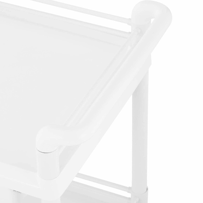 Kosmetikos laboratorinis vežimėlis 2 lentynos 1 stalčius 3 konteineriai 83 x 53 x 91 cm 40 kg