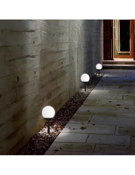 Saulės sodo šviestuvas - rutulinis, rinkinyje 6 vnt. 23562