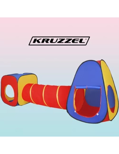 3in1 vaikiška palapinė Kruzzel 23871