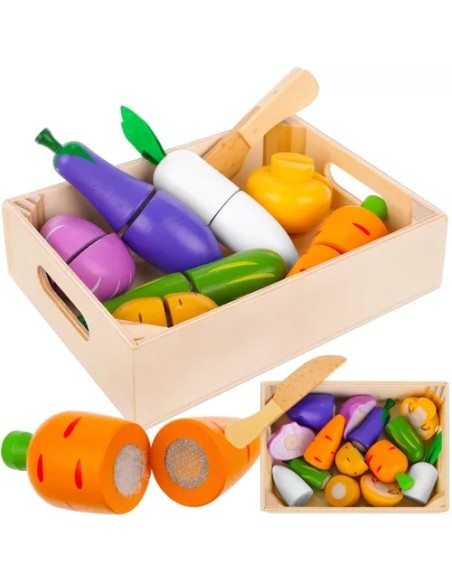 Medinis vaisių ir daržovių pjaustymo rinkinys Z23543