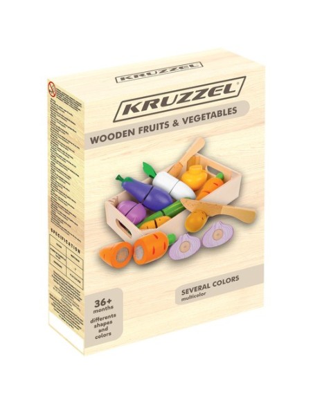 Medinis vaisių ir daržovių pjaustymo rinkinys Z23543