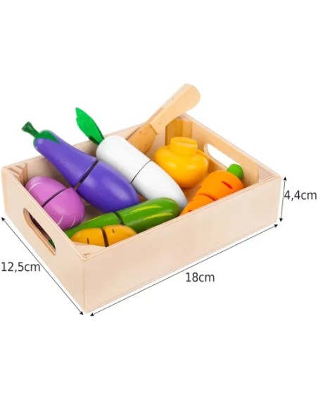 Medinis vaisių ir daržovių pjaustymo rinkinys Z23543