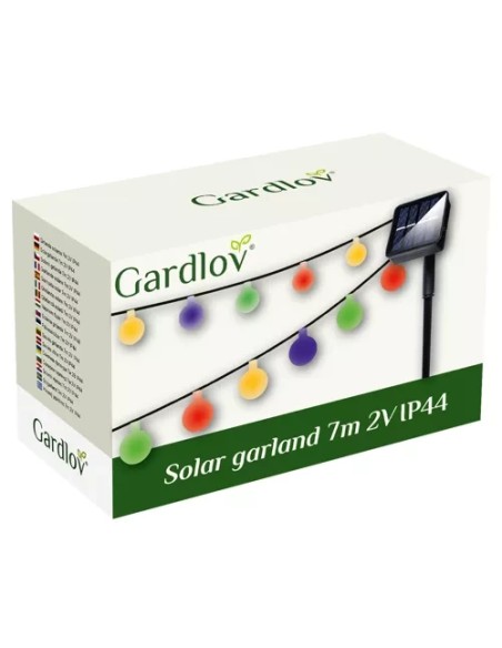 Saulės girlianda 7m 2V IP44 Gardlov 23865
