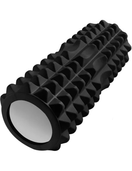 Roller joga - masažinis volelis (juodas) 23570