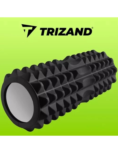 Roller joga - masažinis volelis (juodas) 23570