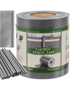 Tvoros juosta 19cmx35m 630g/ m2 pilka 23704