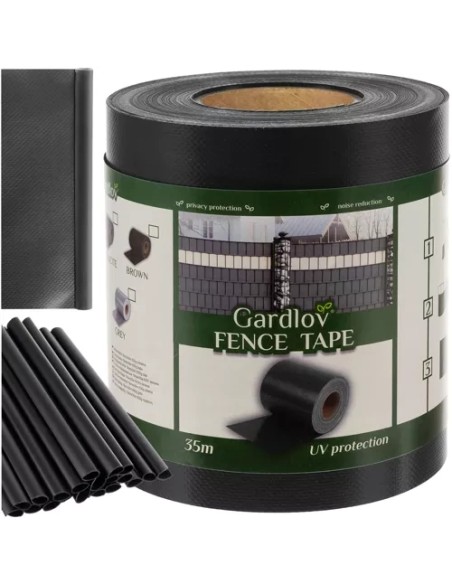 Tvoros juosta 19cmx35m 630g/ m2 antracitas 23703