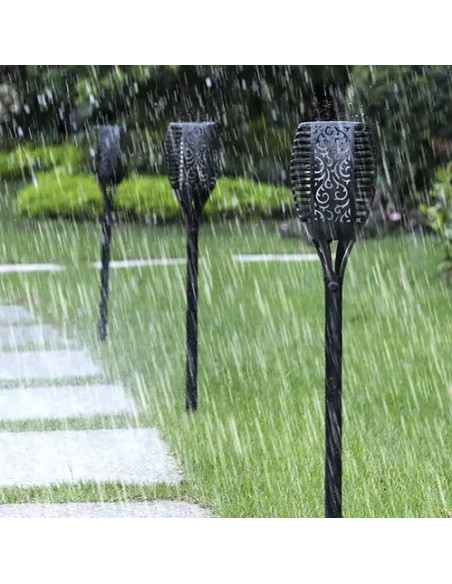 Saulės sodo lempa - žibintuvėlis, rinkinys 4, 23560