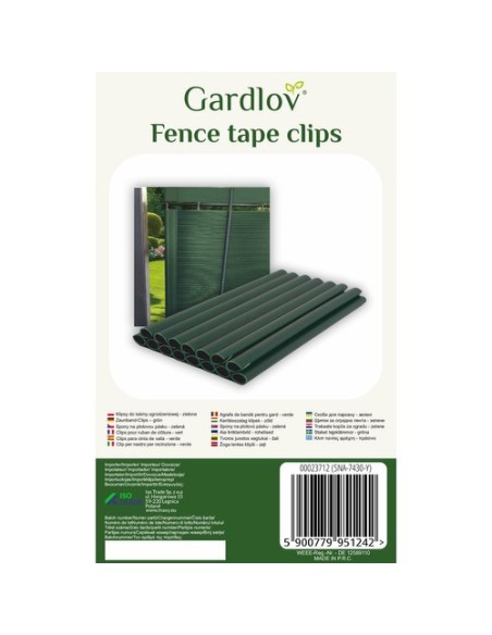 Tvoros juostos segtukai - žalias 23712