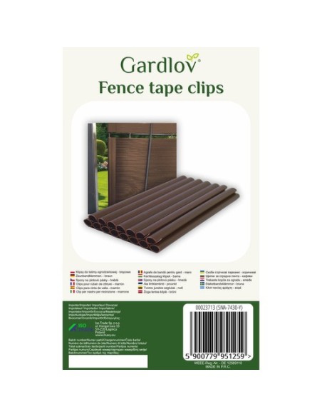 Tvoros juostos segtukai - ruda 23713