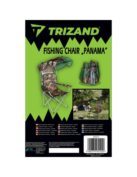 Žvejybos kėdė "Panama" camo 23672