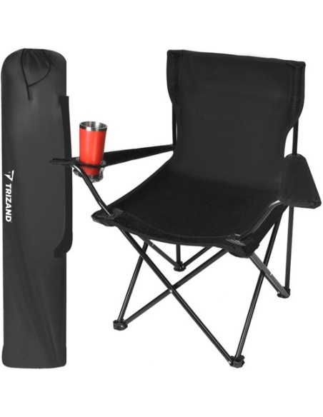 Juoda žvejybos kėdė K23673