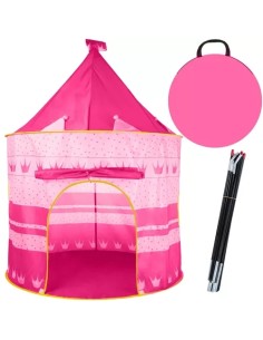 Vaikiška palapinė rožinė 23475