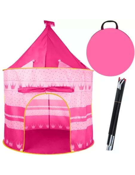 Vaikiška palapinė rožinė 23475