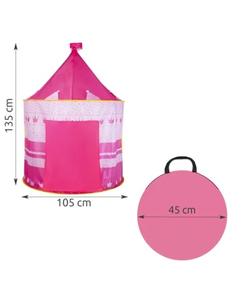 Vaikiška palapinė rožinė 23475