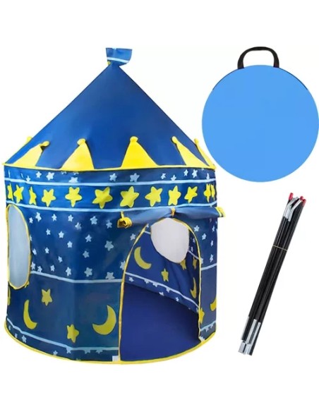 Vaikiška palapinė mėlyna 23474